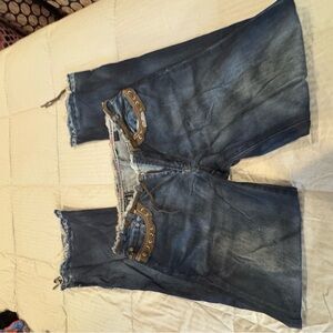 Parasuco Dark Blue Straight Leg Jeans